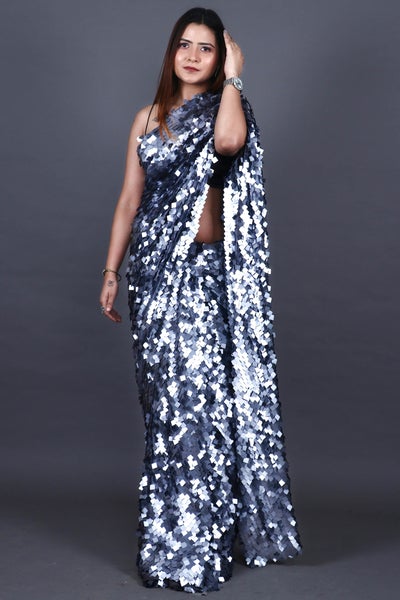 Exotic Metallic Saree