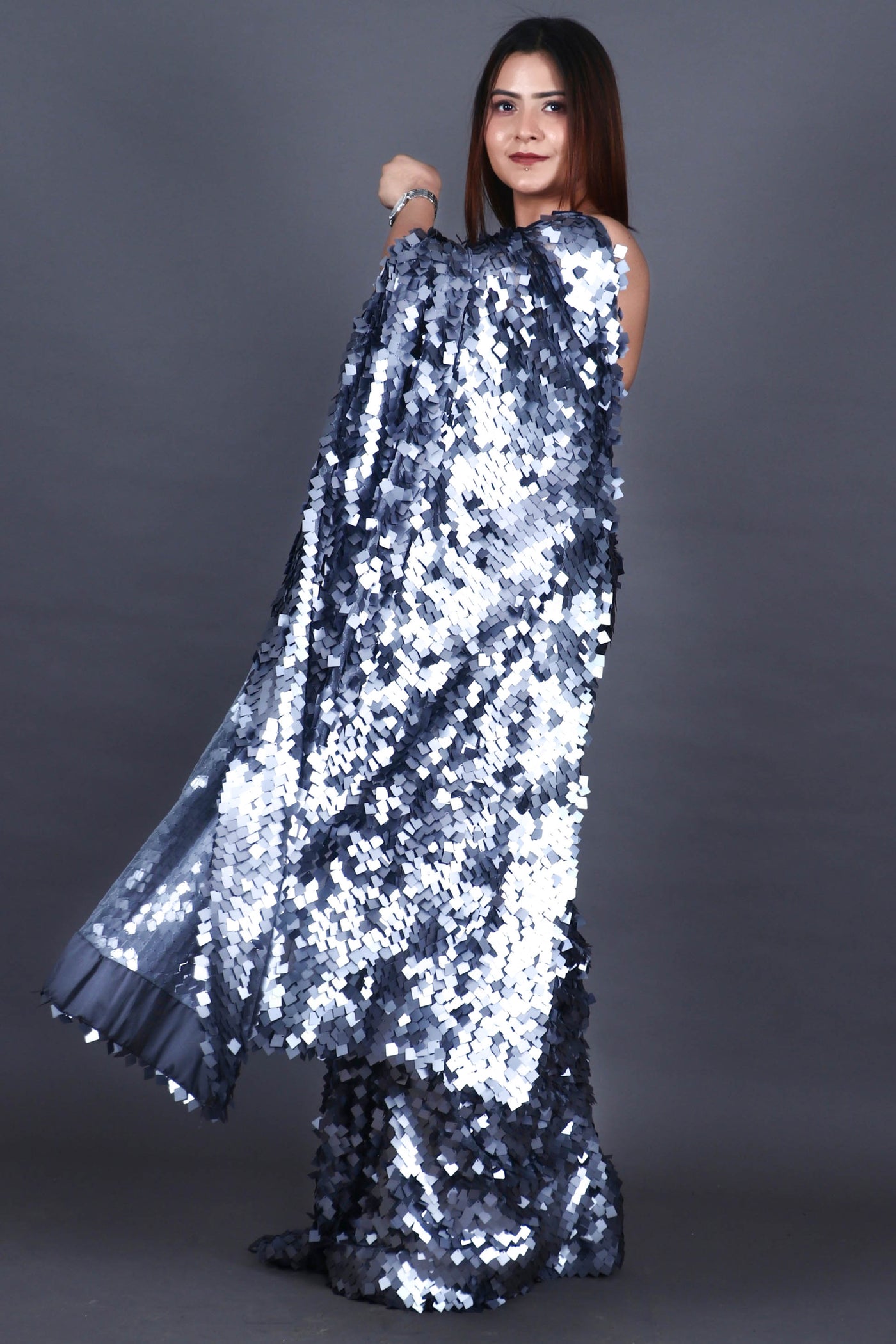 Exotic Metallic Saree