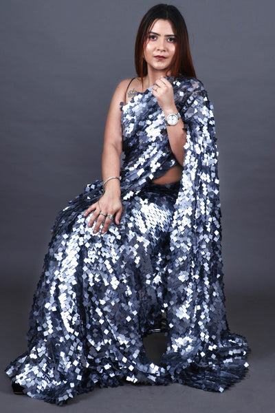 Exotic Metallic Saree