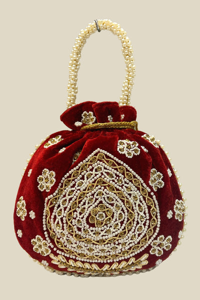 Imperial-Maroon-Potli-Bag-Sttylme
