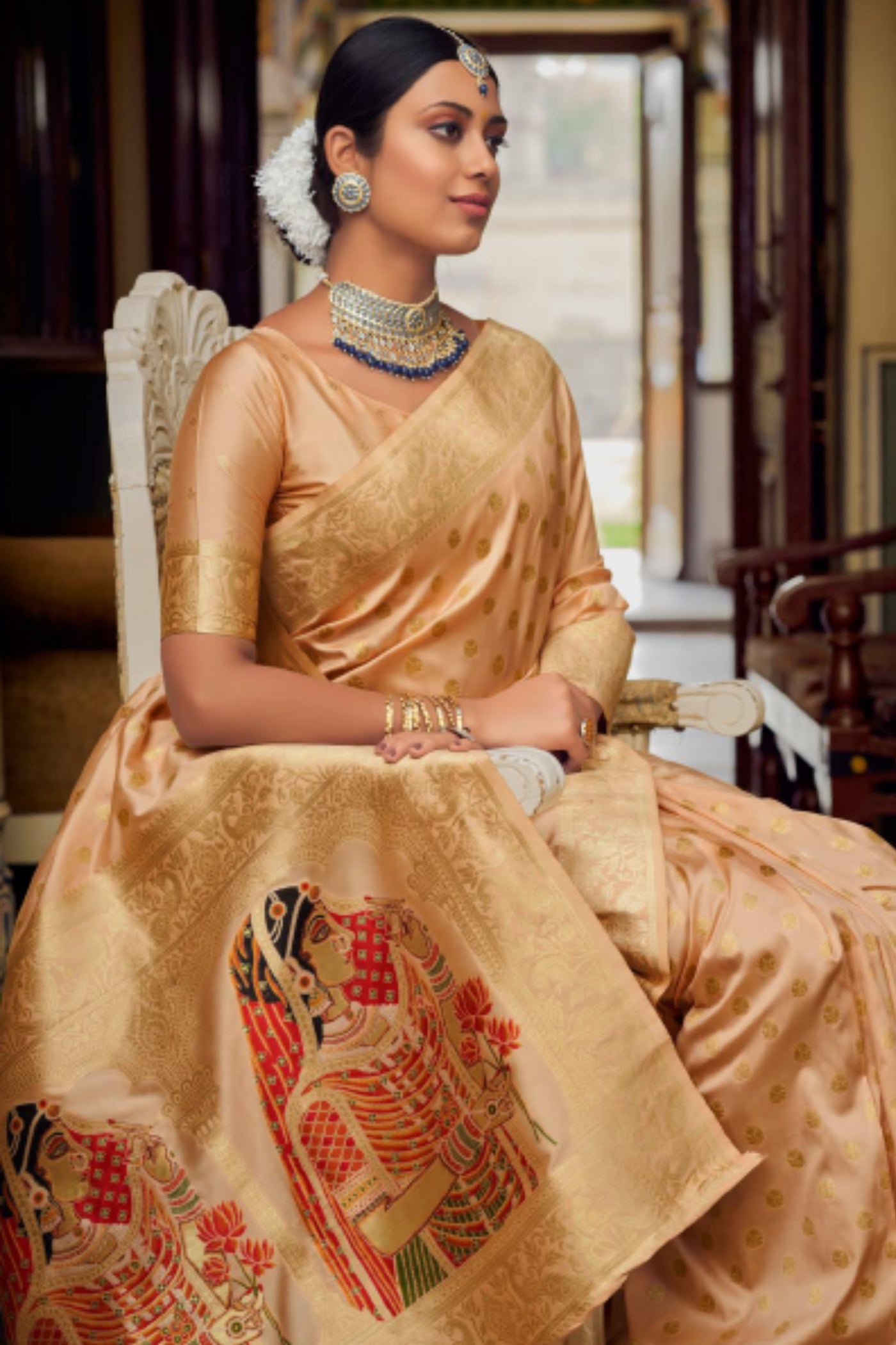 Victoria-Pure-Paithani-Silk-Saree-Beige-sttylme