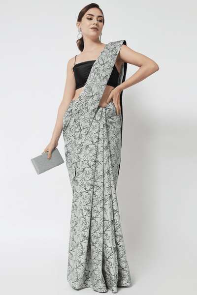 Magical Glitter Saree - Sttylme