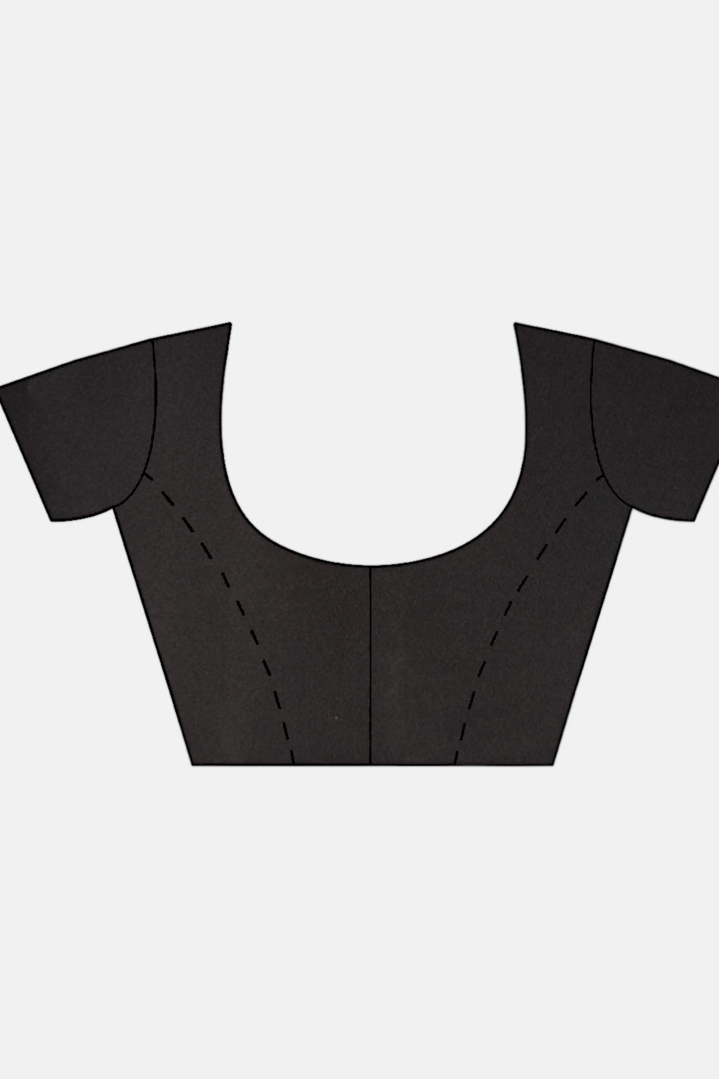 Midnight Black Saree - Sttylme