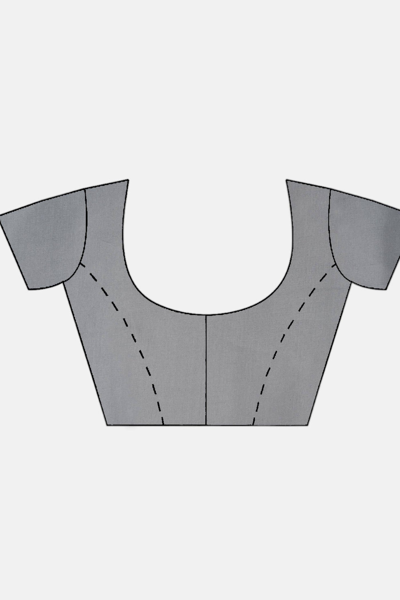 Sttylme - Miracle Grey Wedding Saree