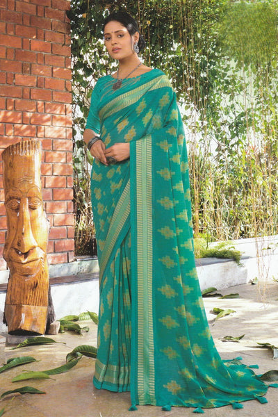Swaraski Georgette Saree - Sttylme
