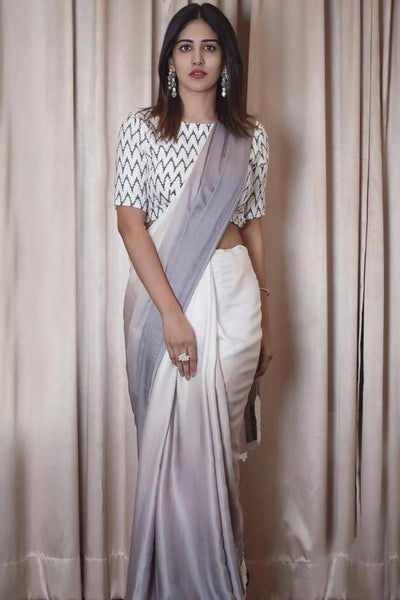 Double Shade Ready To Wear Saree - Sttylme
