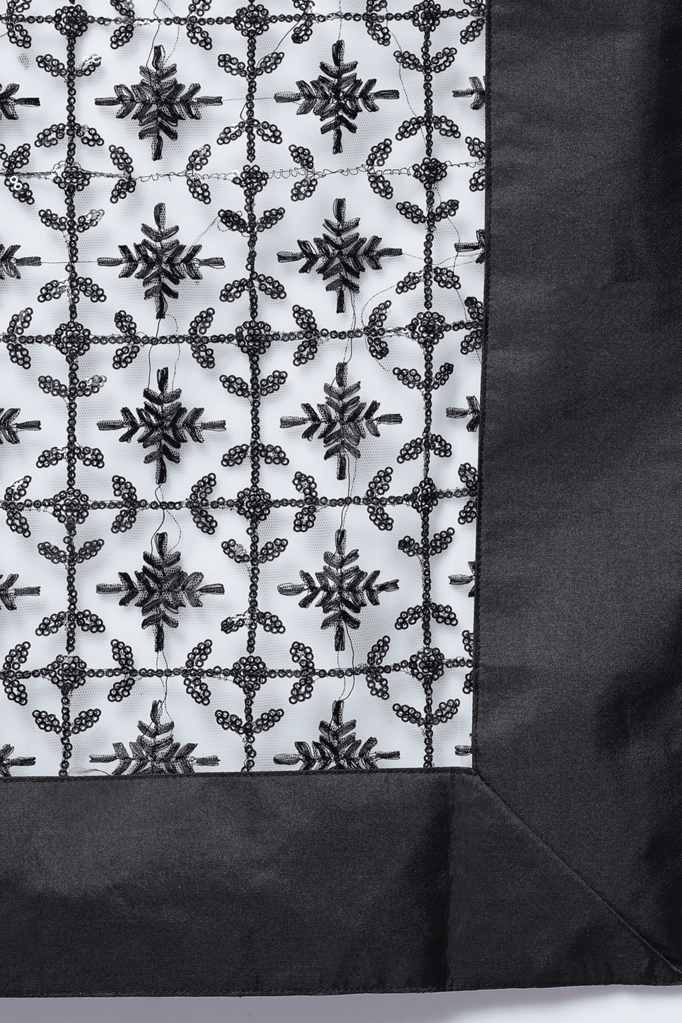 Sttylme - Miracle Green Sequin Saree