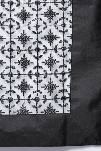 Sttylme - Miracle Green Sequin Saree